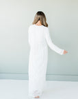 Riane Dress in White