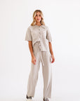Cindy Pant in Light Grey