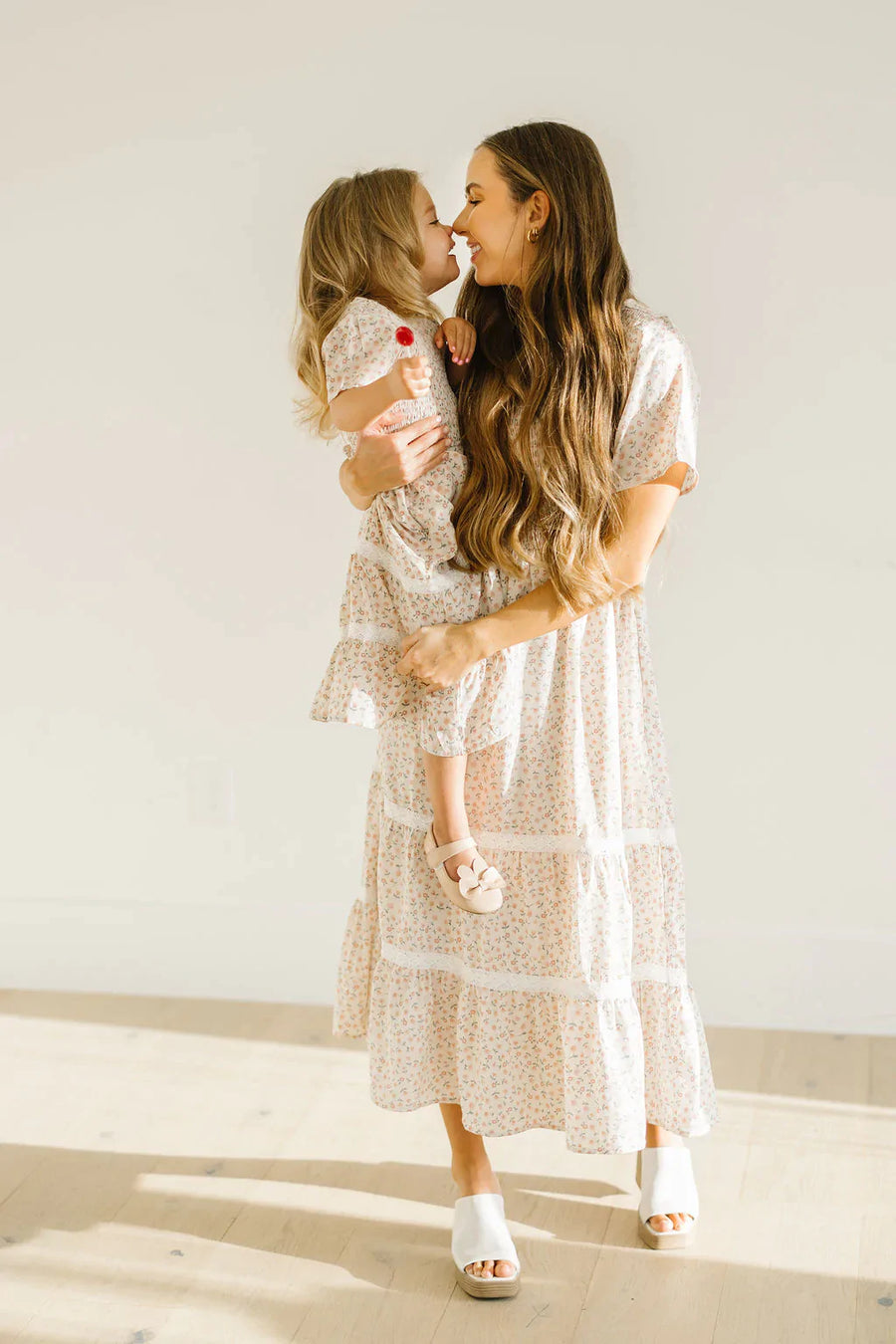 Mommy and me floral dress