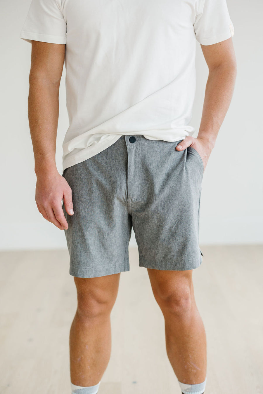 Fehrnvi Men's All Day Shorts in Urban Gray